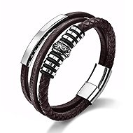 Predator Q1 Wildstone men's bracelet brown 20,5 cm - Bracelet
