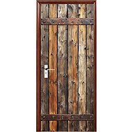 Predator Q1 Self-adhesive 2D wallpaper for doors, old doors - Self-Adhesive Wallpaper