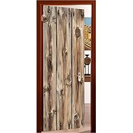 Predator Q1 Self-adhesive 2D wallpaper for doors, ribbed boards - Self-Adhesive Wallpaper
