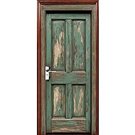 Predator Q1 Self-adhesive 2D wallpaper for doors, vintage style - Self-Adhesive Wallpaper