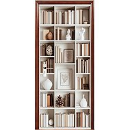 Predator Q1 Self-adhesive 2D wallpaper for doors, library - Self-Adhesive Wallpaper