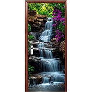 Predator Q1 Self-adhesive 2D wallpaper for doors, waterfall - Self-Adhesive Wallpaper