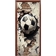Predator Q1 Self-adhesive 2D wallpaper for doors, football - Self-Adhesive Wallpaper