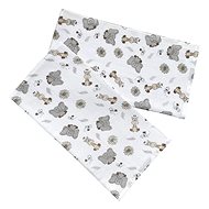 PREM INTERNATIONAL Cloth diaper 70 × 70 cm Zoo cream pack of 5 pcs - Cloth Nappies