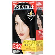 Vip's Prestige permanent cream hair colour 242 black 115 ml - Hair Dye