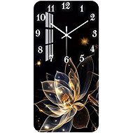 Predator Q1 Wall clock with lotus dial, 58 cm × 29 cm - Wall Clock