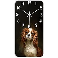 Predator Q1 Cavalier King Charles Wall Clock, 58 cm × 29 cm - Wall Clock