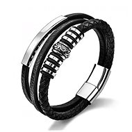 Predator Q1 Leather bracelet 25 cm - Bracelet
