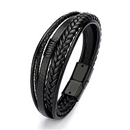 Predator Q1 Leather Bracelet "Sounds of Elegance" 7854 25 cm - Bracelet