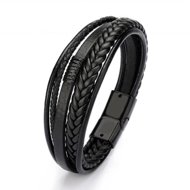 Predator Q1 Black Bracelet 21 cm with model number A7004-2 - Bracelet