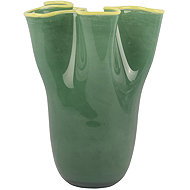 Present time Glass vase RUFFLES, 31,5 cm - Vase