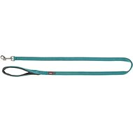 PREMIUM Leash with filled handle, aqua L-XL - Leash