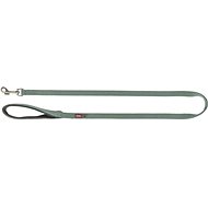 PREMIUM Leash with filled handle, sage L-XL - Leash