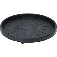 ProGarden, Pot mat on wheels, black, diameter 35 cm - Plant Saucer