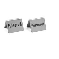 HENDI "Réservé" - Sign