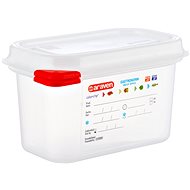 ARAVEN PP GN 1/9 100 mm, 1 L. transparent, airtight - Gastro Container