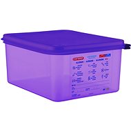 ARAVEN PP GN 1/2 10 l, purple, airtight, anti-allergenic - Gastro Container