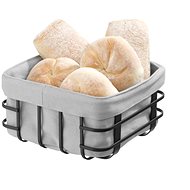 HENDI pastry basket with fabric rectangular 427149 - Bread Basket