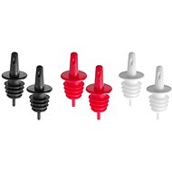 HENDI funnels - 2 black, 2 white, 2 red, 6 pcs 599440 - Pour Spout 