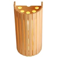 SENTIOTEC Sauna light cover, corner 180 mm - Sauna Light Cover