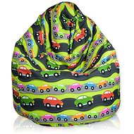 PrimaBag Sako Grafic TD07 - autíčka - Bean Bag