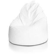 PrimaBag Sondo eco-leather white - Bean Bag