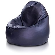 PrimaBag Sondo eco-leather dark blue - Bean Bag