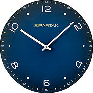 Prim Spartak 39 Designer Wall Clock, Petrol - Wall Clock
