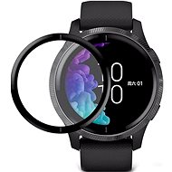 PrimeGuard Tempered Glass for Garmin Venu Black - Glass Screen Protector