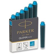 PARKER Ink cartridges, short, turquoise - Replacement Refill