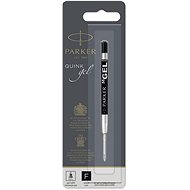 PARKER QuinkGel F, gel, black - Ballpoint Refill