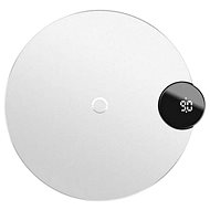 Baseus wireless charger (WXSX-02) with LED display white - Wireless Charger