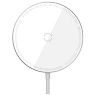 Baseus Simple Mini Wireless Charger (WXJK-F02) white - Wireless Charger