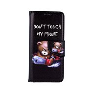 TopQ Samsung A51 book Don't Touch Bear 47998 - Phone Cover