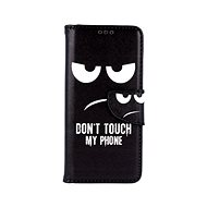 TopQ Samsung A51 booklet Don't Touch 47996 - Phone Cover