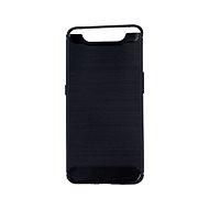 TopQ Samsung A80 silicone black 47258 - Phone Cover