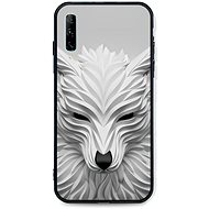 TopQ LUXURY Huawei P Smart Pro solid White wolf 47024 - Phone Cover