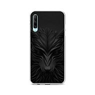 TopQ Huawei P Smart Pro Silicone Black Wolf 46945 - Phone Cover
