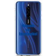 TopQ Xiaomi Redmi 8 silicone I'm not on Facebook 46498 - Phone Cover