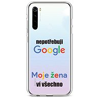 TopQ Xiaomi Redmi Note 8T silicone Google 46478 - Phone Cover