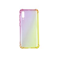 TopQ Samsung A30s silicone Shock rainbow pink-yellow 45993 - Phone Cover