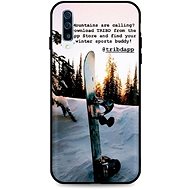 TopQ DARK Samsung A50 Silicone Snowboard 45917 - Phone Cover