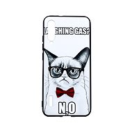 TopQ Xiaomi Mi A3 3D silicone Grumpy Cat 45806 - Phone Cover