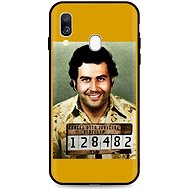 TopQ DARK Samsung A40 silicone Pablo Escobar 45719 - Phone Cover