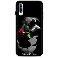 TopQ DARK Samsung A50 silicone Pitbull Love 45502 - Phone Cover