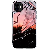 TopQ LUXURY iPhone 11 hard Pink Broken 45430 - Phone Cover