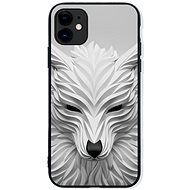 TopQ LUXURY iPhone 11 hard White Wolf 45421 - Phone Cover