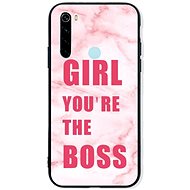 TopQ LUXURY Xiaomi Redmi Note 8 solid Girl Boss 45347 - Phone Cover