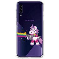 TopQ Samsung A30s silicone Rainbow Gun 45268 - Phone Cover