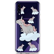 TopQ Samsung A30s silicone Grey Unicorns 45196 - Phone Cover